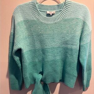 Green Chambray sweater size L